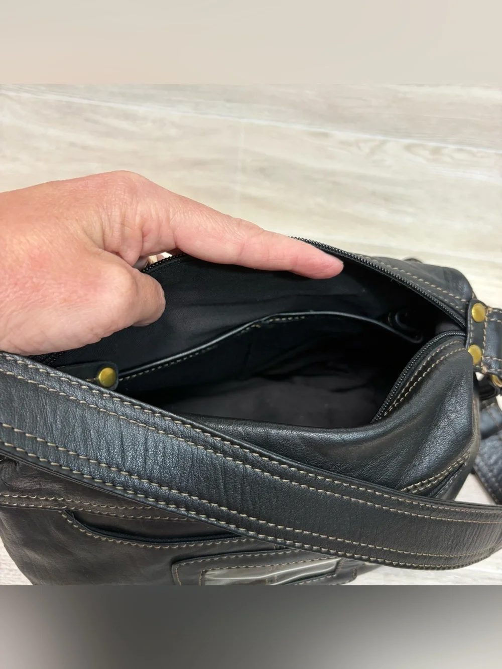 Fossil vtg black